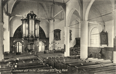 11529 Interieur van de N.H. kerk (Dorpsstraat 49/Torenstraat 4) te Loenen: de kerkzaal.